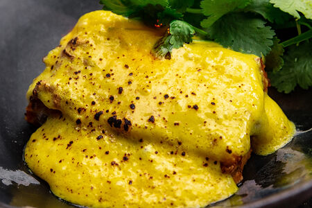 Лазанья с сырным муссом