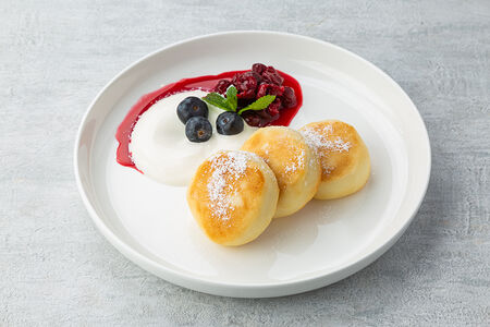 Сырники с топпингом