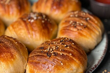 Самса с бараниной