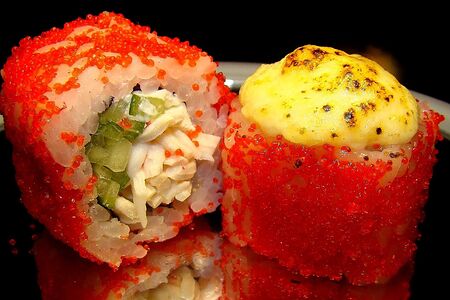 Запеченный снежный краб