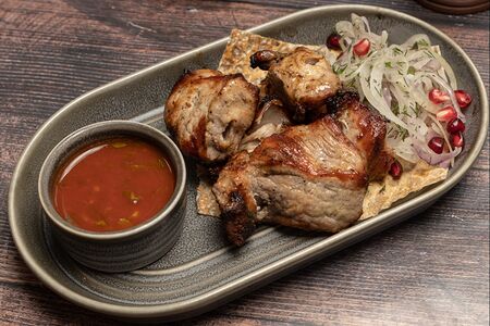 Шашлык из cвинoй мякоти