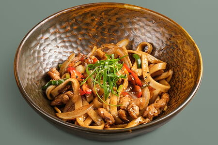 Лапша вок с курицей