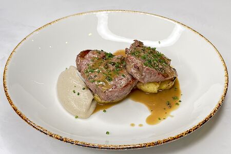 Медальоны с картофелем бэйби