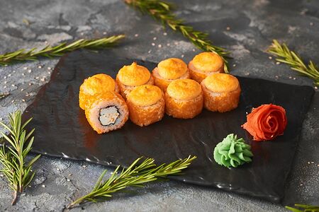 Запеченный ролл Сливочный краб