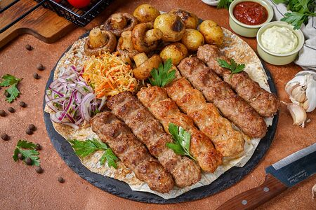 Ассорти люля-кебабов