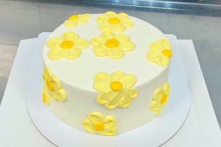 Торт Желтая ромашка