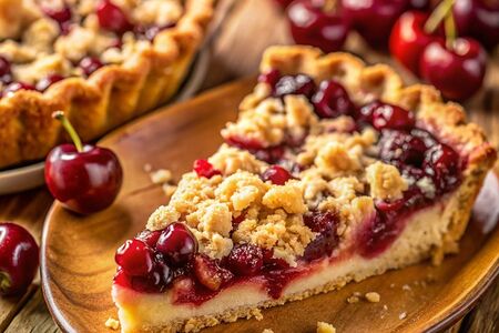 Пирог с вишней