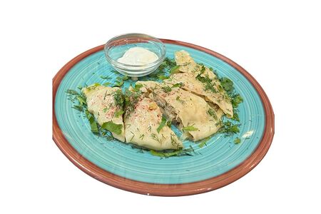 Ханум с курицей и грибами