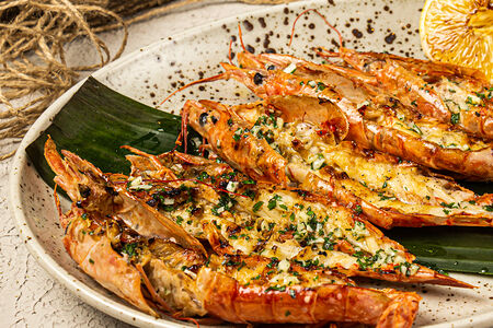 Аргентинские креветки гриль