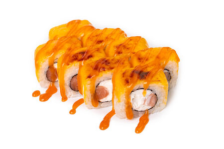 Букко с лососем запечённый