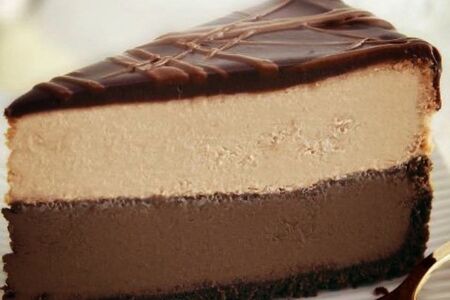 Чизкейк Три шоколада