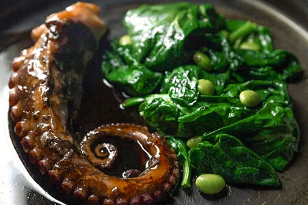 Осьминог терияки