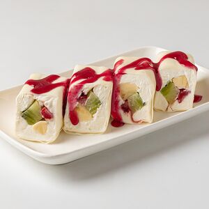 Сладкий фруктовый ролл