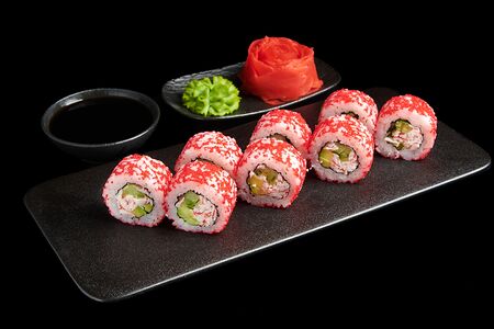 Ролл Калифорния в масаго