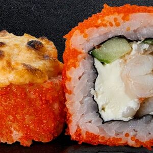 Запеченная Калифорния с креветкой