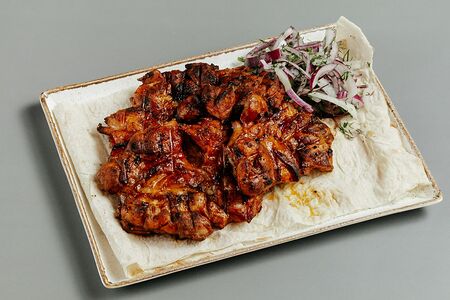 Шашлык из куриного бедра 