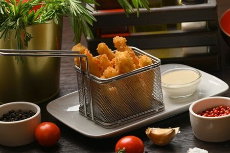 Хрустящие палочки из кабачков