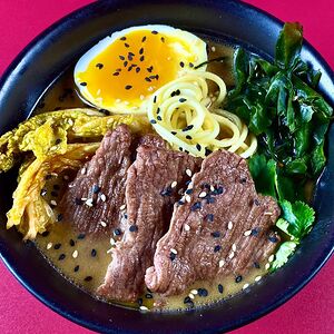 Рамен с говядиной