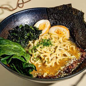 Мисо-рамен с опаленной говядиной