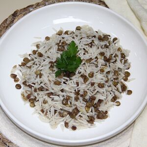 Բրնձով և ոսպով փլավ