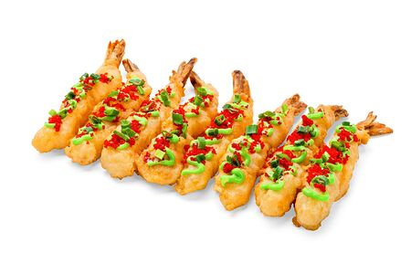 Креветка Темпура с соусом Васаби