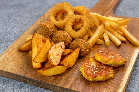 Вегетарианская тарелка закусок 