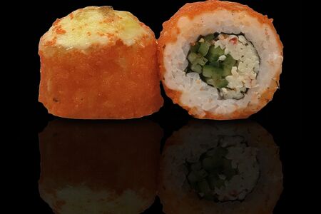 Запеченный ролл калифорния