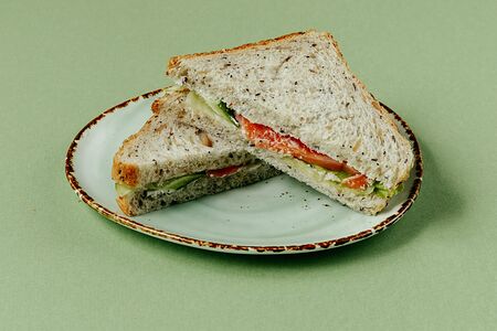 Сэндвич с сёмгой