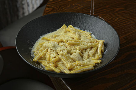 Паста с белыми грибами