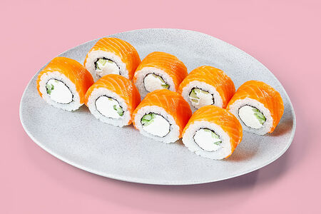 Ролл Филадельфия с огурцом