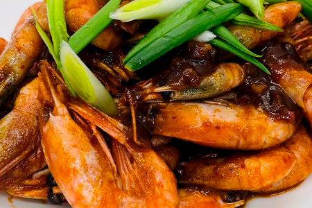 Креветки в панцире