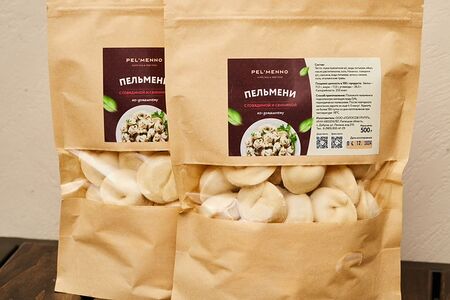 Пельмени с говядиной и свининой