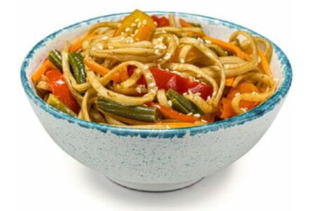 Удон с овощами 