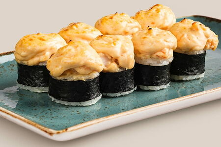 Ролл запеченный с гребешком