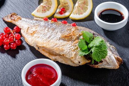 Дорадо на углях