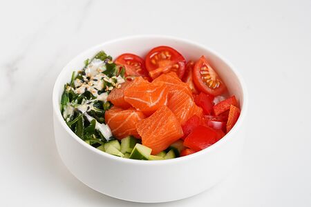 Боул с лососем