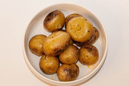 Картофель на мангале