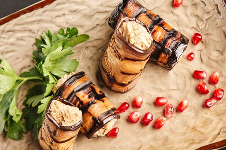 Пхали из баклажан