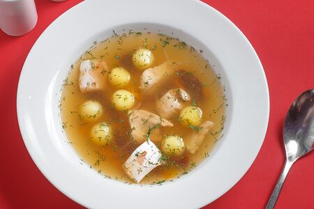 Уха из трех видов рыбы