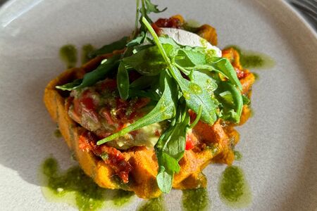 Тыквенная вафля 