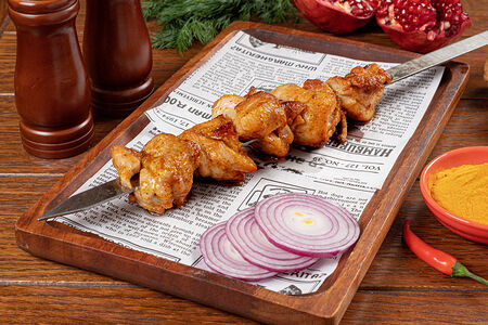 Шашлык из куриного филе