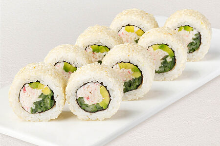 Калифорния в кунжуте ролл