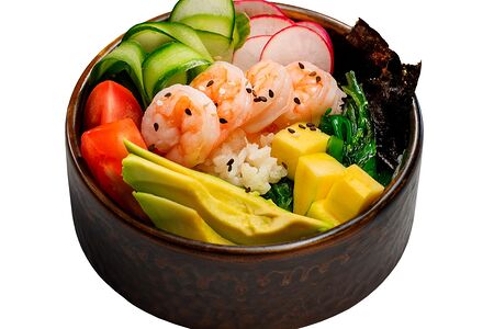 Поке с лососем