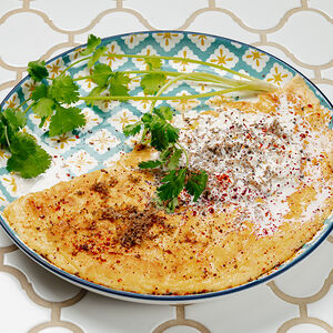 Омлет со страчателлой и трюфелем