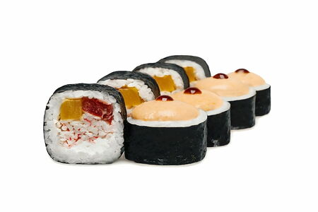 Запечённый ролл Ницца с крабом