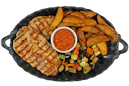 Куриная грудка на гриле