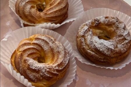 Кольцо с крем-чизом