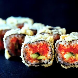 Теплый ролл Калифорния