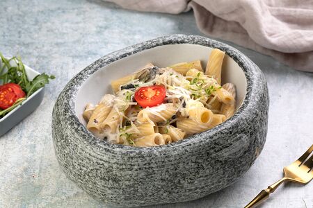 Тортильони с грибами 