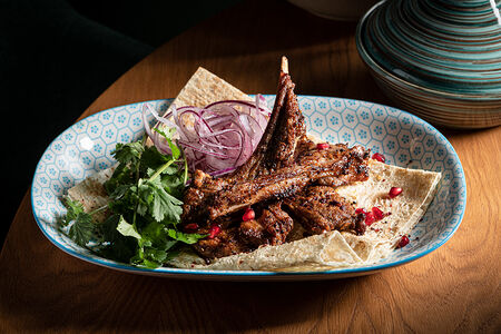 Каре барашка на мангале